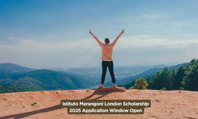 Istituto Marangoni London Scholarship 2025 Application Window Open