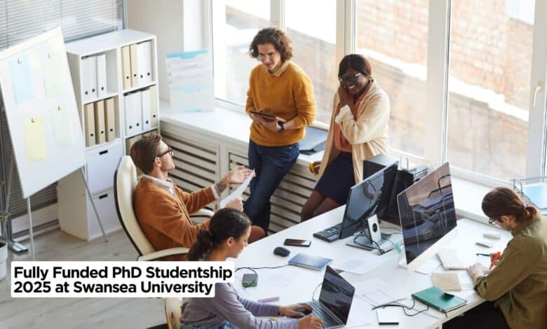 Fully Funded PhD Studentship 2025 at Swansea University