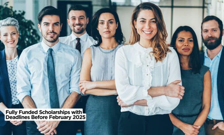 Fully Funded Scholarships with Deadlines Before February 2025 for International Students