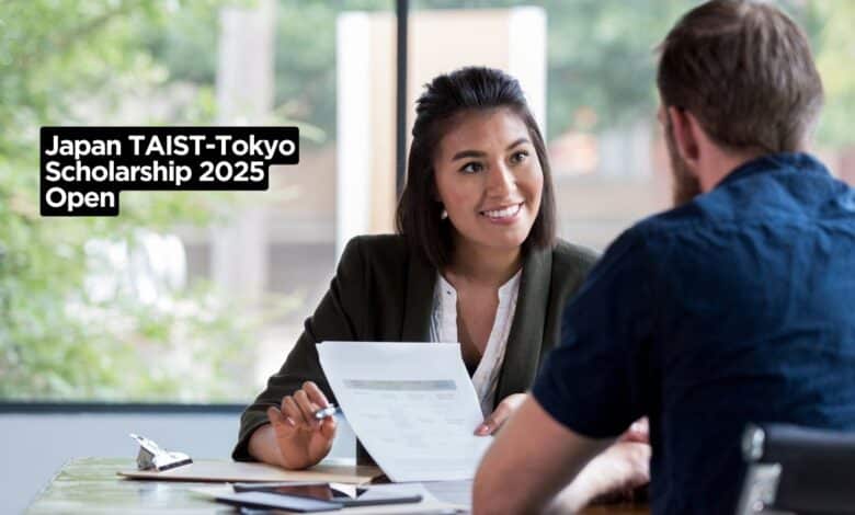 Japan TAIST-Tokyo Scholarship 2025 Open