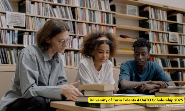 University of Turin Talents 4 UniTO Scholarship 2025