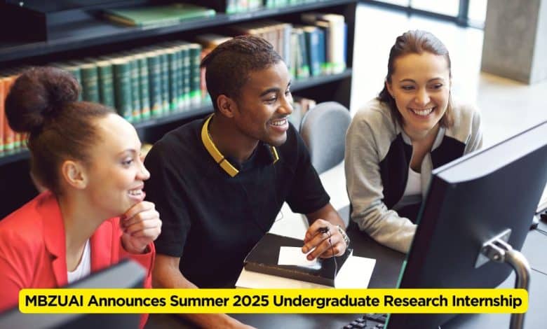 MBZUAI Announces Summer 2025 Undergraduate Research Internship Program