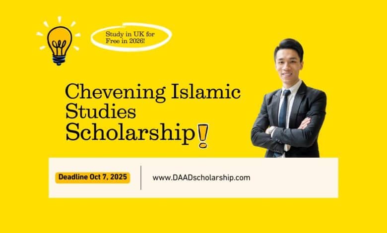 Chevening Oxford Centre for Islamic Studies Fellowships 2026