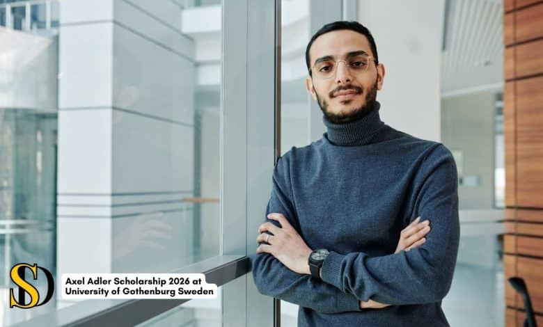 Axel Adler Scholarship 2026 at University of Gothenburg Sweden Open